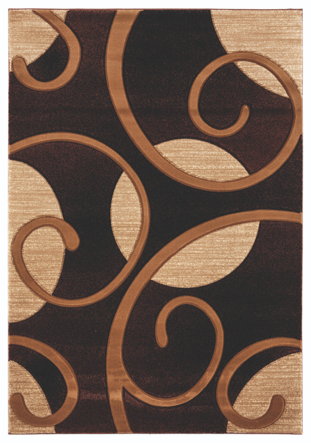United Weavers Bristol Riley Brown (2050-10350) Rugs