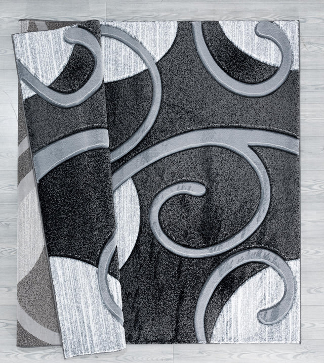 United Weavers Bristol Riley Grey (2050-10372) Rugs