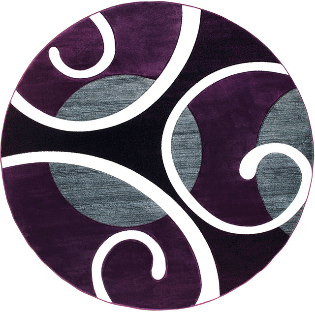 United Weavers Bristol Riley Plum (2050-10382) Rugs