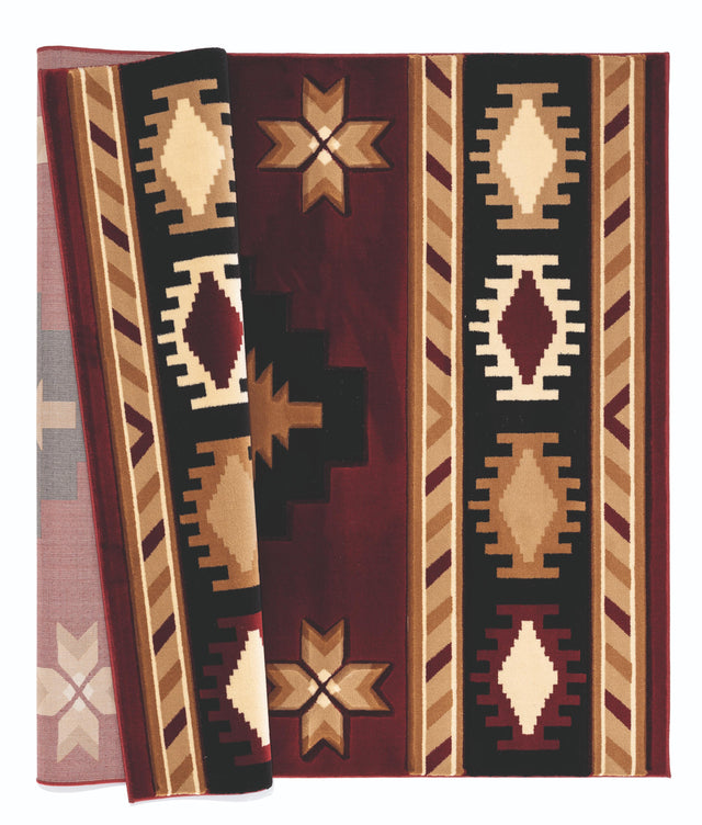 United Weavers Bristol Caliente Burgundy (2050-10434) Rugs