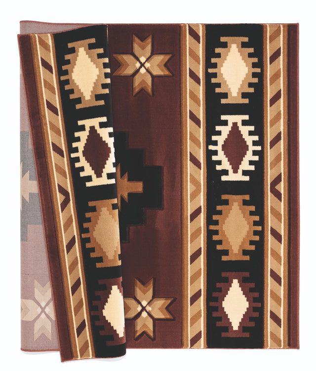 United Weavers Bristol Caliente Brown (2050-10450) Rugs