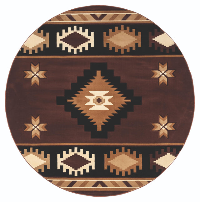 United Weavers Bristol Caliente Brown (2050-10450) Rugs