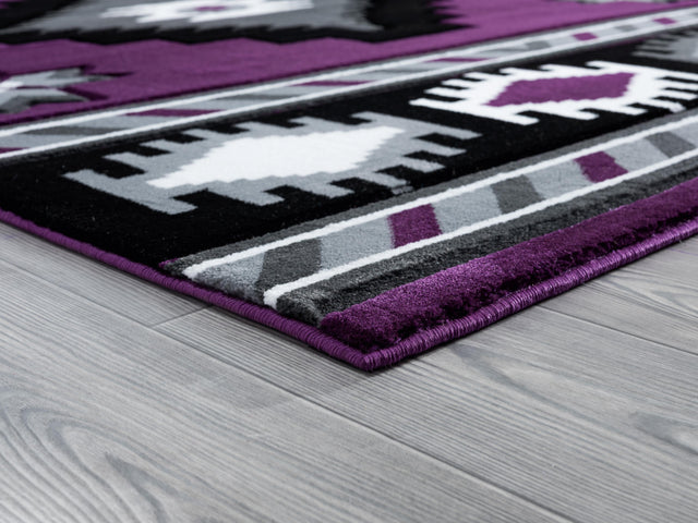 United Weavers Bristol Caliente Plum (2050-10482) Rugs