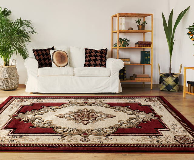 United Weavers Bristol Fallon Burgundy (2050-10534) Rugs