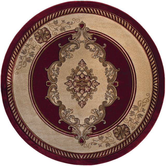 United Weavers Bristol Fallon Burgundy (2050-10534) Rugs
