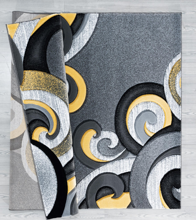 United Weavers Bristol Rhiannon Yellow (2050-11312) Rugs