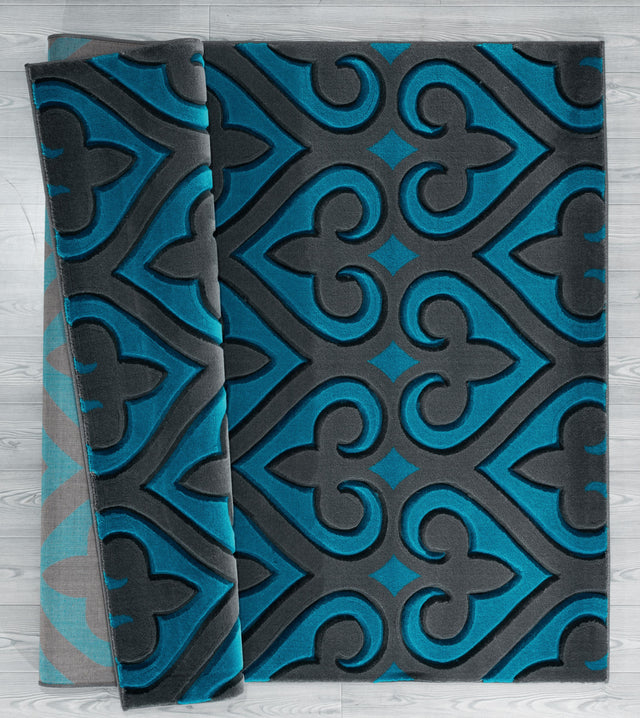 United Weavers Bristol Heartland Turquoise (2050-11469) Rugs