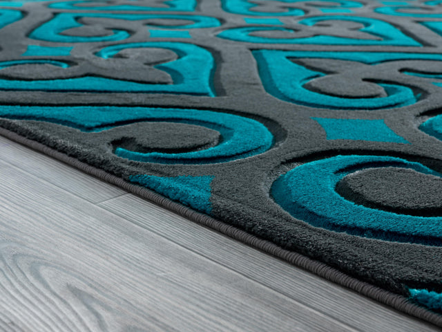 United Weavers Bristol Heartland Turquoise (2050-11469) Rugs