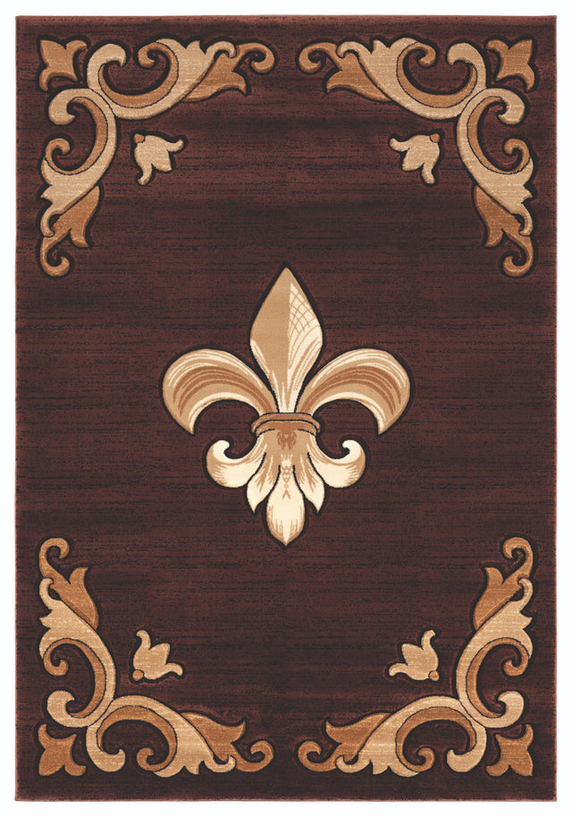 United Weavers Bristol Barnsley Brown (2050-11750) Rugs