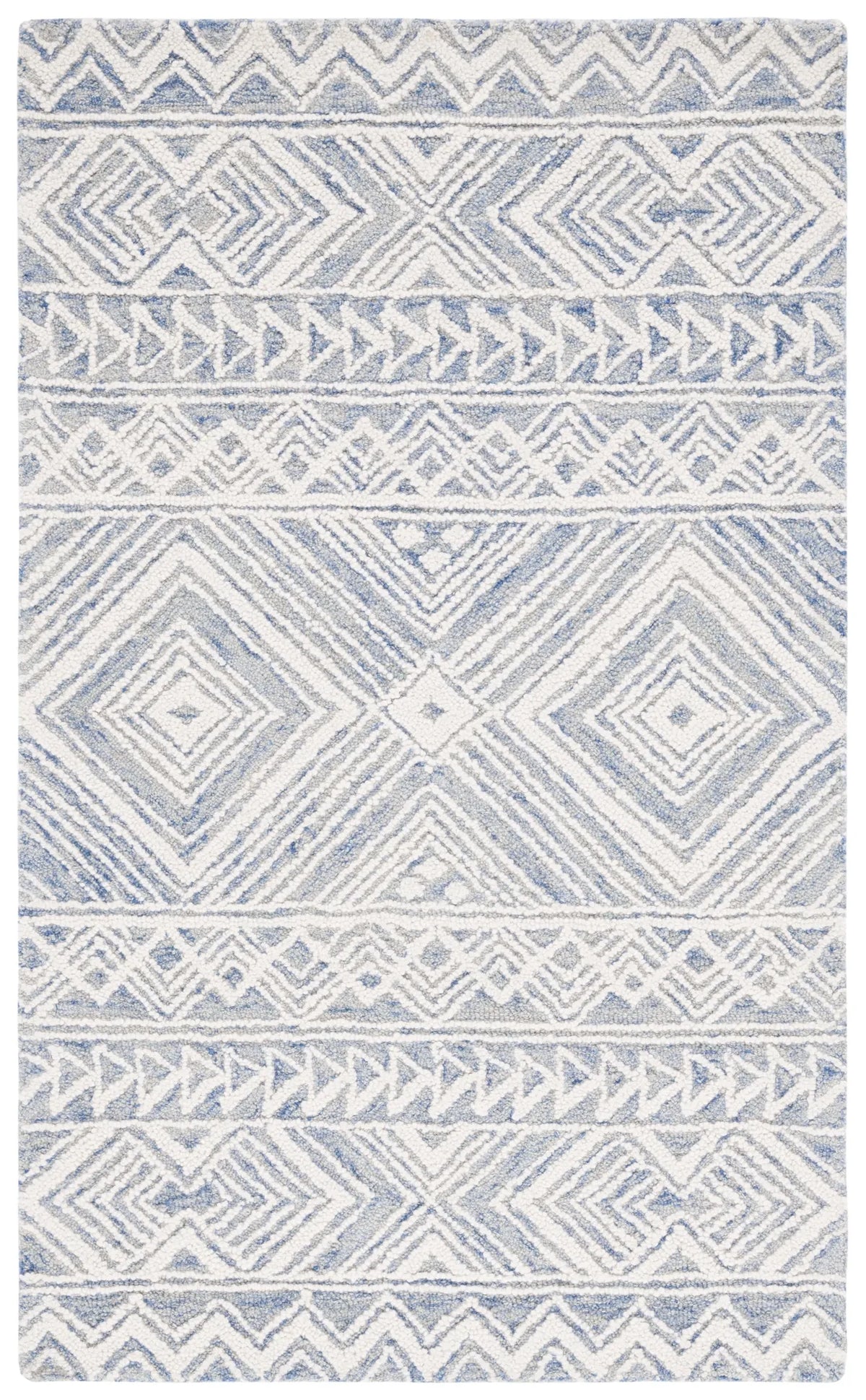 Safavieh Metro 3'-0" x 5'-0" Rug in Blue / Ivory