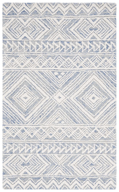 Safavieh Metro 3'-0" x 5'-0" Rug in Blue / Ivory