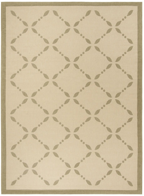 Safavieh Martha Stewart 8'-0" x 11'-2" Rug in Cream / Green