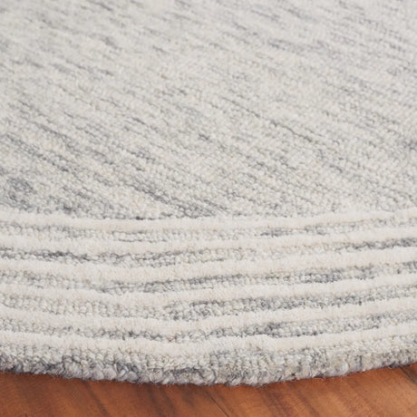 Safavieh Abstract 6'-0" x 6'-0" Rug in Grey / Ivory