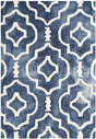 Safavieh Dip Dye 2'-0" x 3'-0" Rug in Navy / Ivory