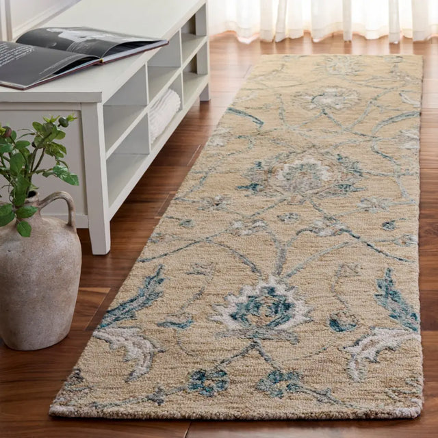 Safavieh Metro 2'-3" x 8'-0" Rug in Beige / Grey