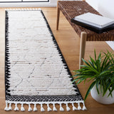Safavieh Marrakesh 2'-2" x 8'-0" Rug in Ivory / Anthracite