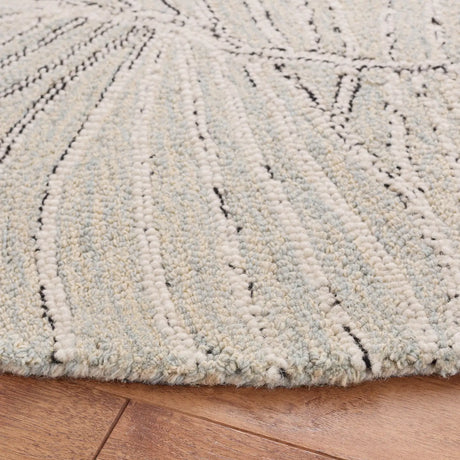 Safavieh Metro 6'-0" x 6'-0" Rug in Light Blue / Ivory