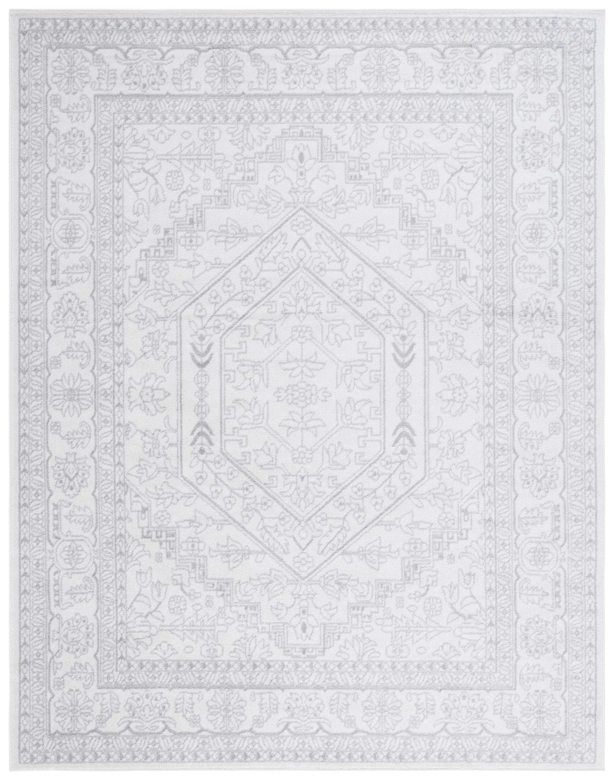 Safavieh Adirondack 10'-0" x 14'-0" Rug in Ivory / Silver