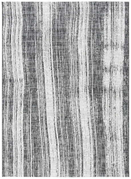 Safavieh Courtyard 4'-5" x 6'-5" Rug in Black / Grey