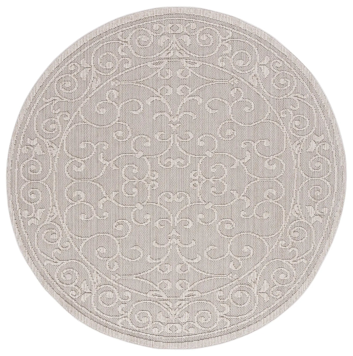 Safavieh Global 6'-7" x 6'-7" Rug in Beige / Light Beige