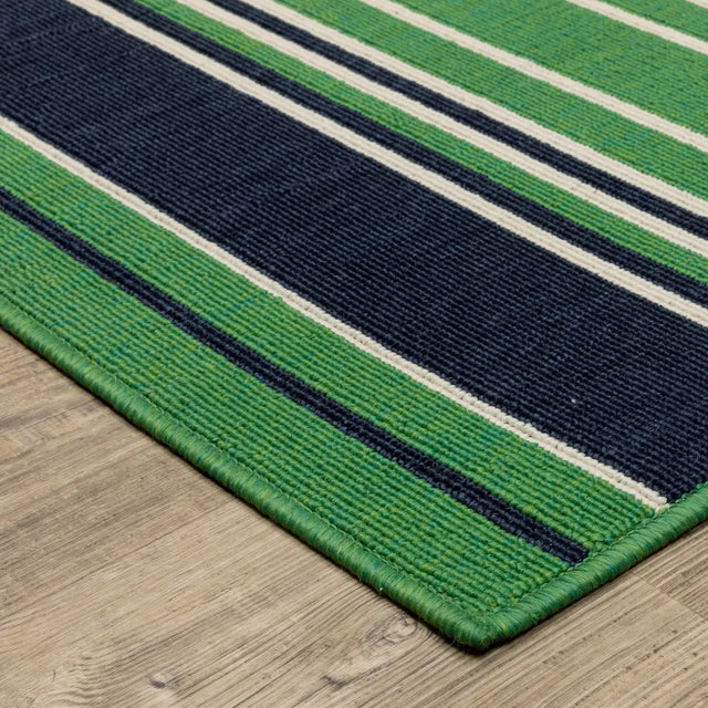Oriental Weavers Sphinx Havana HAV05 Navy Rugs - corner detail