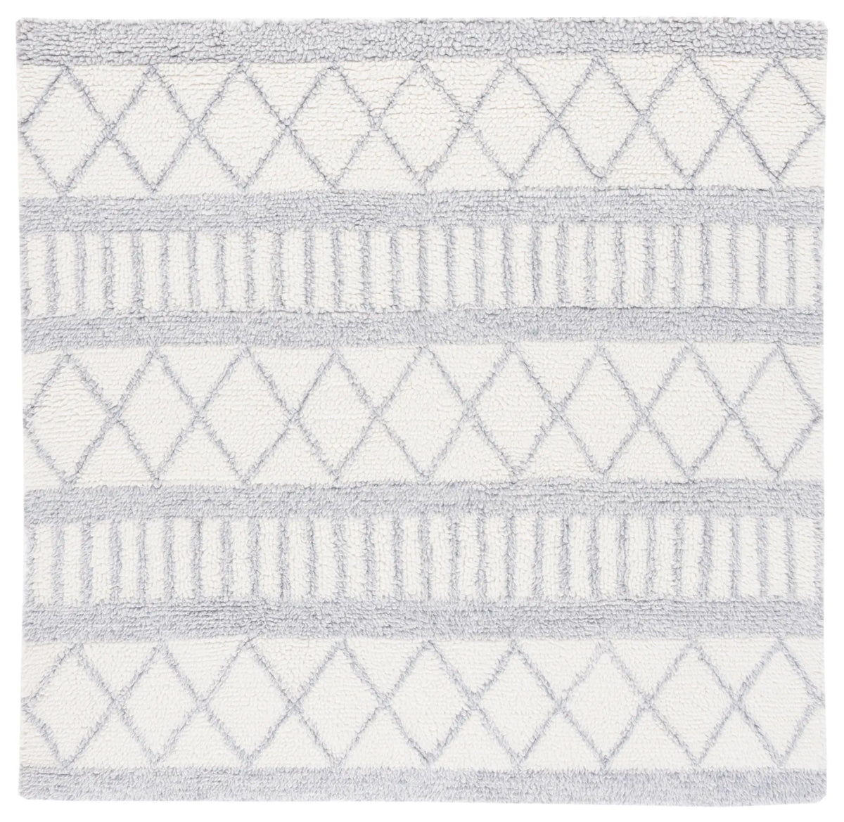 Safavieh Vermont 6'-0" x 6'-0" Rug in Ivory / Grey