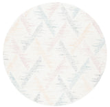 Safavieh Rodeo Drive 6'-0" x 6'-0" Rug in Ivory / Blue