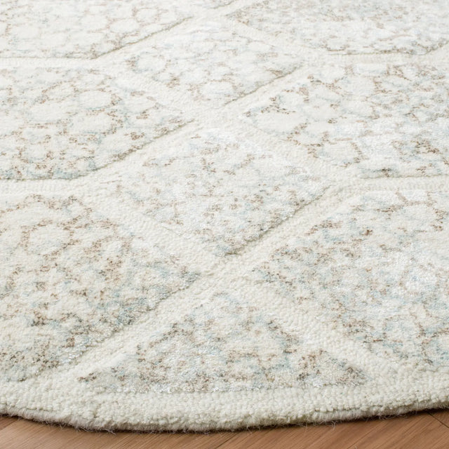 Safavieh Restoration Vintage 6'-0" x 6'-0" Rug in Ivory