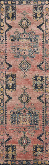Loloi Jocelyn Joc-06 Rose/Rose Rugs - runner flat
