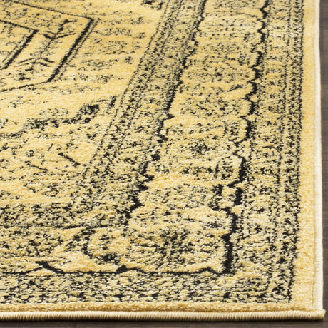 Safavieh Adirondack 4'-0" x 6'-0" Rug in Gold / Black