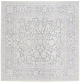 Safavieh Reflection 6'-7" x 6'-7" Rug in Light Grey / Cream