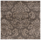 Safavieh Florida Shag 6'-7" x 6'-7" Rug in Smoke / Beige