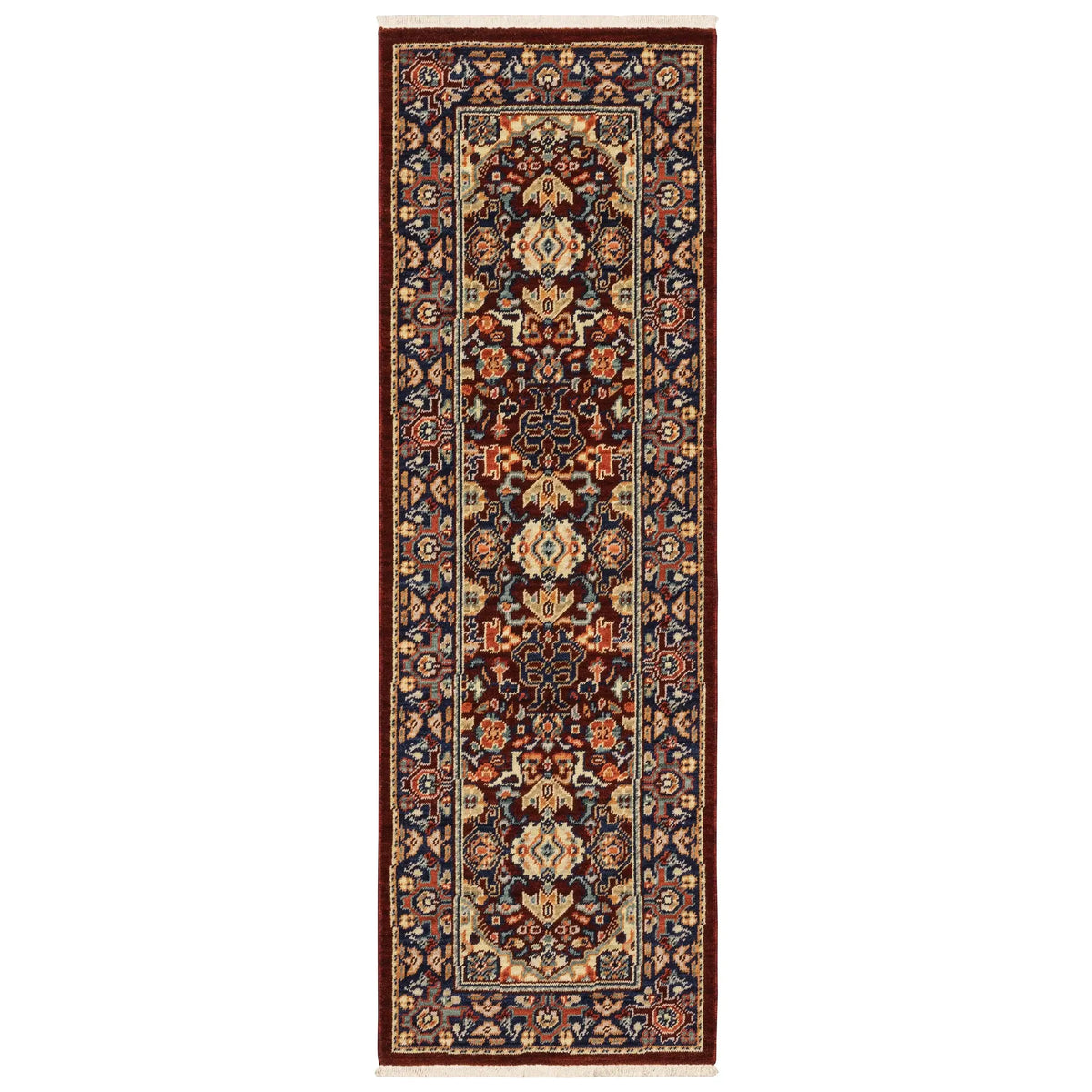 Oriental Weavers Sphinx Lilihan 2062R Red/ Blue Rugs - runner