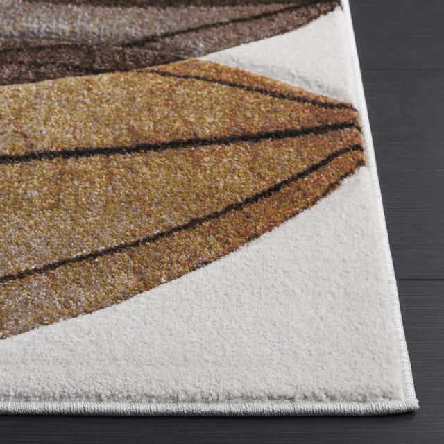 Safavieh Hollywood 4'-0" x 6'-0" Rug in Brown / Grey