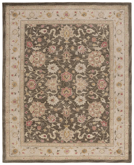 Safavieh Antiquity 9'-6" x 13'-6" Rug in Olive Grey / Beige