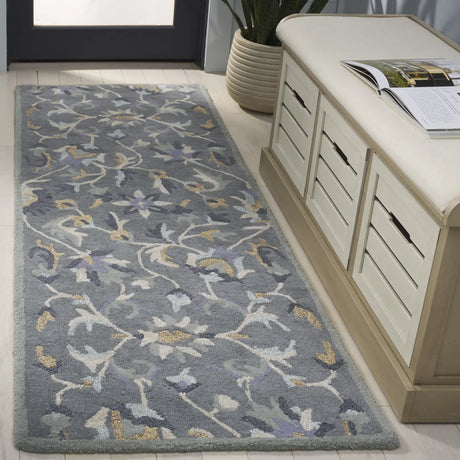 Safavieh Jardin 2'-3" x 10'-0" Rug in Grey / Multi