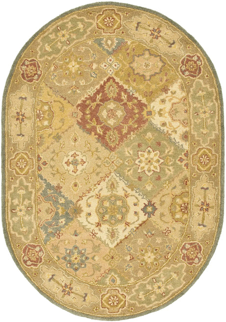Safavieh Antiquity 4'-6" x 6'-6" Rug in Multi / Beige