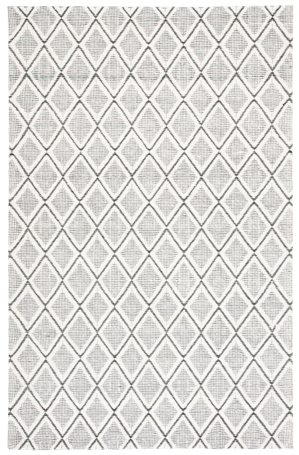 Safavieh Marbella 4'-0" x 6'-0" Rug in Ivory / Black