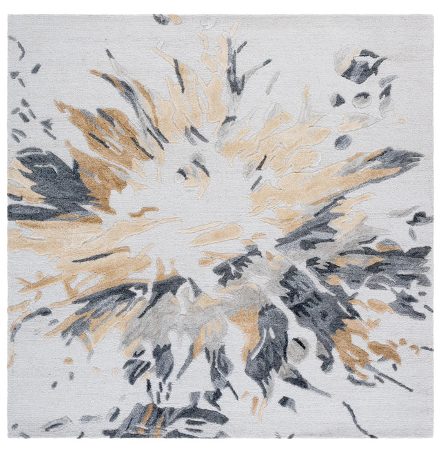 Safavieh Fifth Avenue 6'-0" x 6'-0" Rug in Beige / Grey