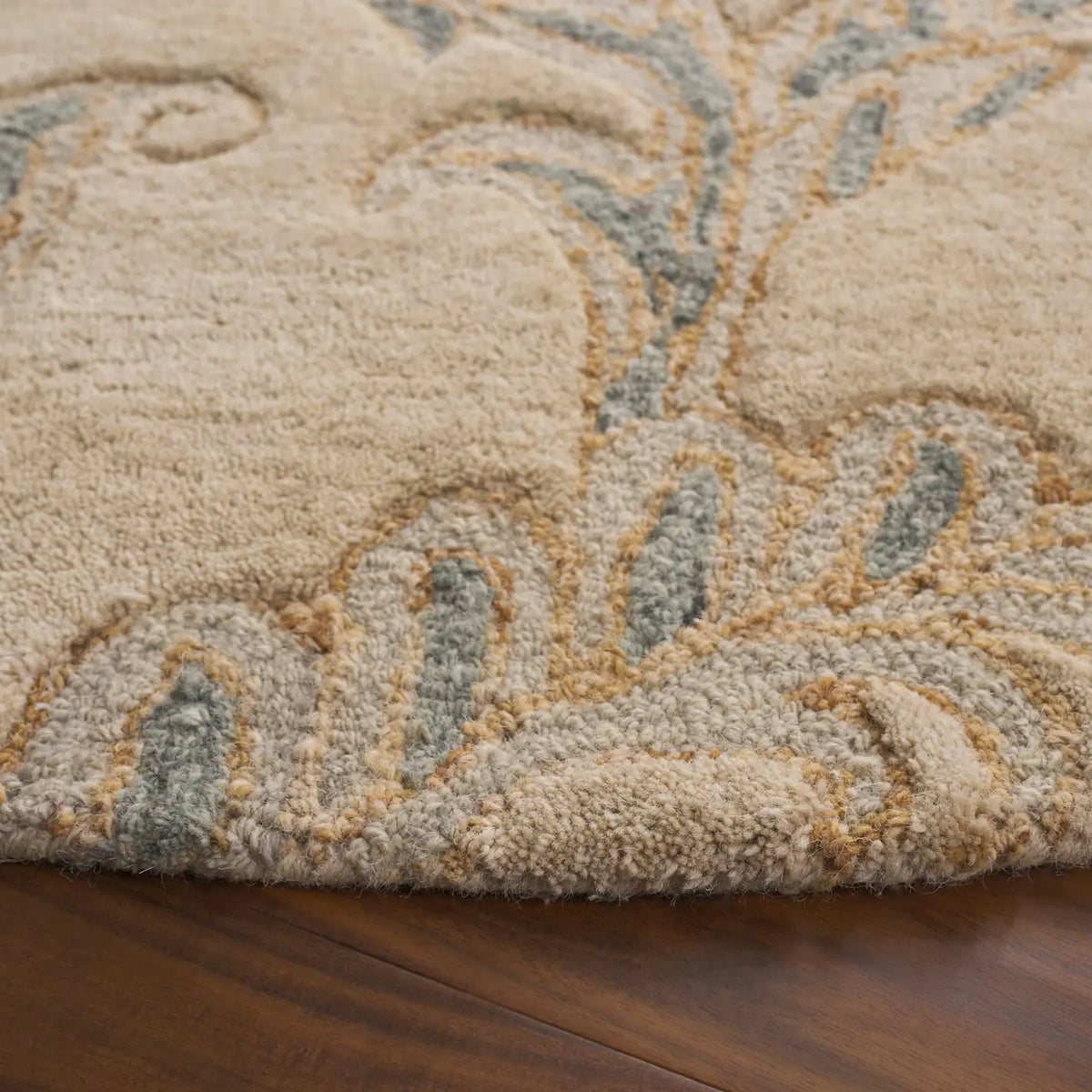 Safavieh Jardin 6'-0" x 6'-0" Rug in Beige / Grey