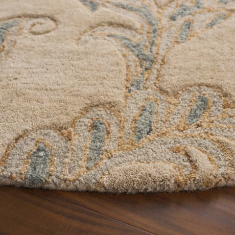 Safavieh Jardin 6'-0" x 6'-0" Rug in Beige / Grey