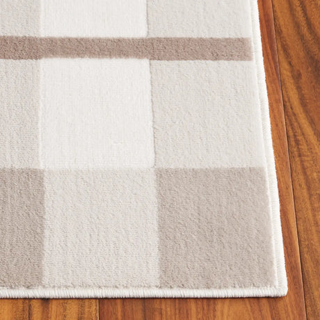 Safavieh Groove 4'-0" x 6'-0" Rug in Beige / Light Blue