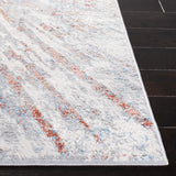 Safavieh Amelia 4'-5" x 6'-5" Rug in Grey / Rust