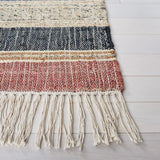 Safavieh Kilim 4'-0" x 6'-0" Rug in Blue / Rust