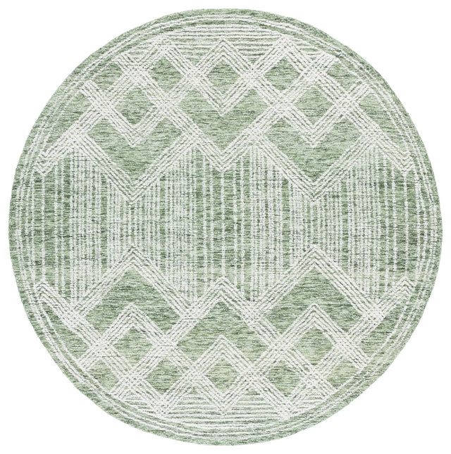 Safavieh Pine 6'-0" x 6'-0" Rug in Sage / Ivory