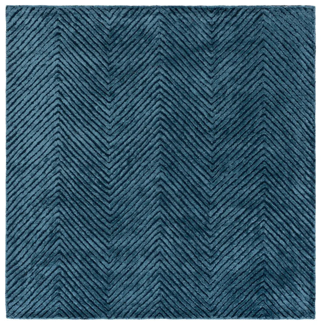 Safavieh Glamour 6'-0" x 6'-0" Rug in Navy
