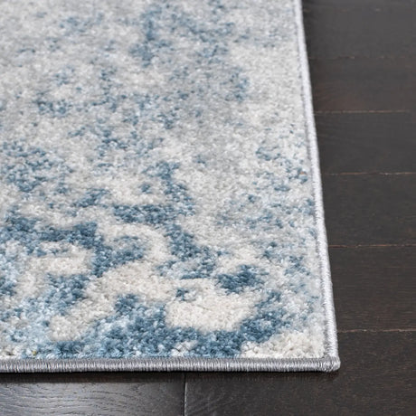 Safavieh Tulum 4'-0" x 6'-0" Rug in Ivory / Dark Blue