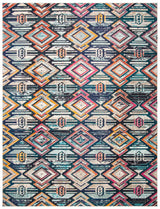 Safavieh Madison 10'-0" x 14'-0" Rug in Black / Orange