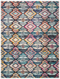 Safavieh Madison 10'-0" x 14'-0" Rug in Black / Orange