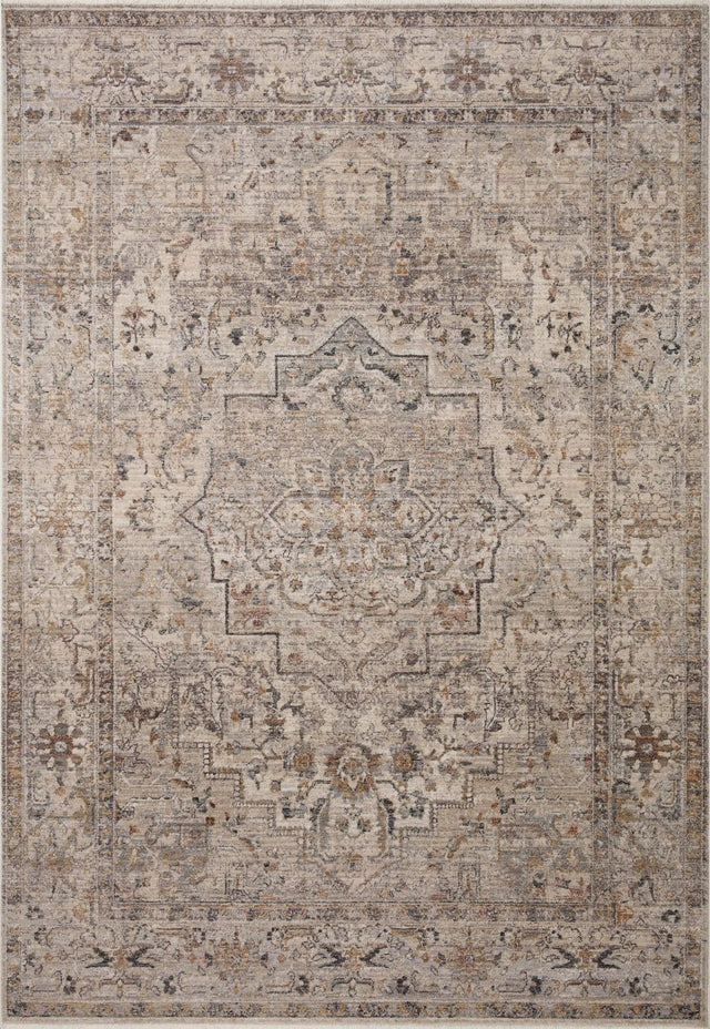 Loloi Lyra Lyr-06 Natural/Gold Rug - main flat